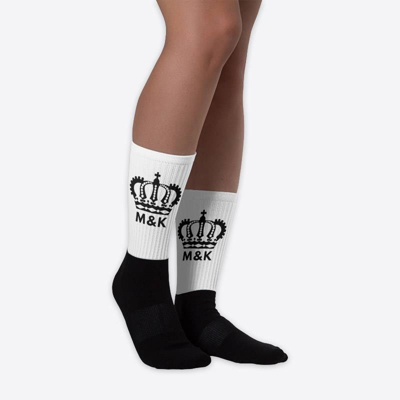 M&K Crown Socks Lifestyle ⭐ Accessories size: L|M|XL