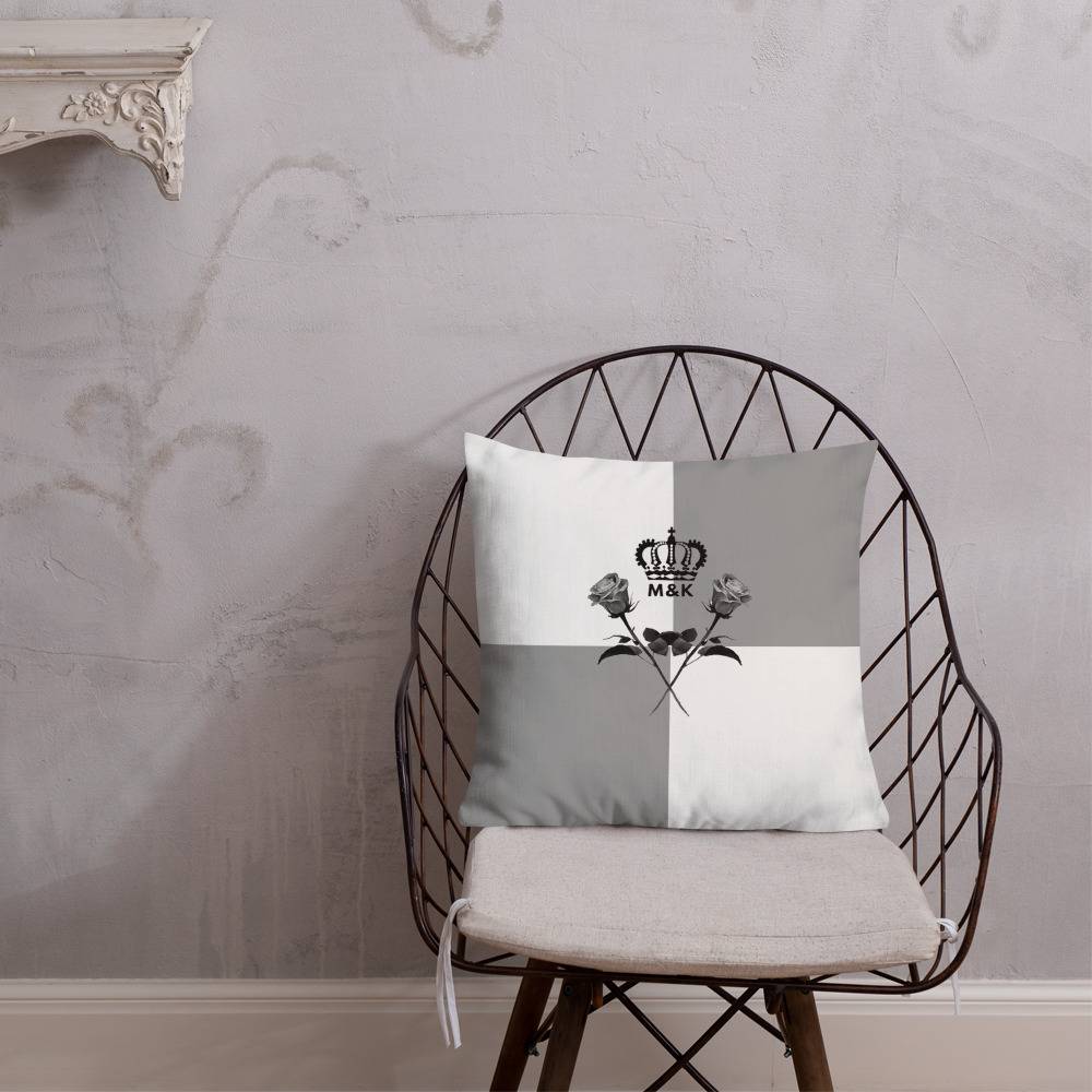 Dark Rose Premium Pillow Throw pillows ⭐ Home Products size: 18×18|20×12|22×22