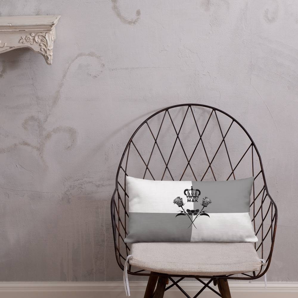 Dark Rose Premium Pillow Throw pillows ⭐ Home Products size: 18×18|20×12|22×22