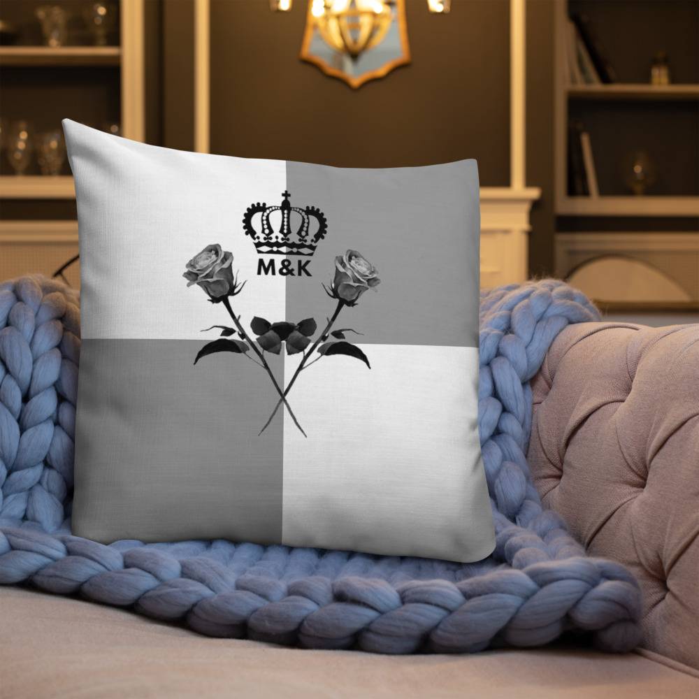 Dark Rose Premium Pillow Throw pillows ⭐ Home Products size: 18×18|20×12|22×22