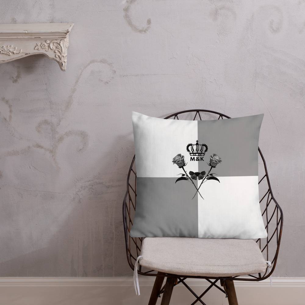 Dark Rose Premium Pillow Throw pillows ⭐ Home Products size: 18×18|20×12|22×22