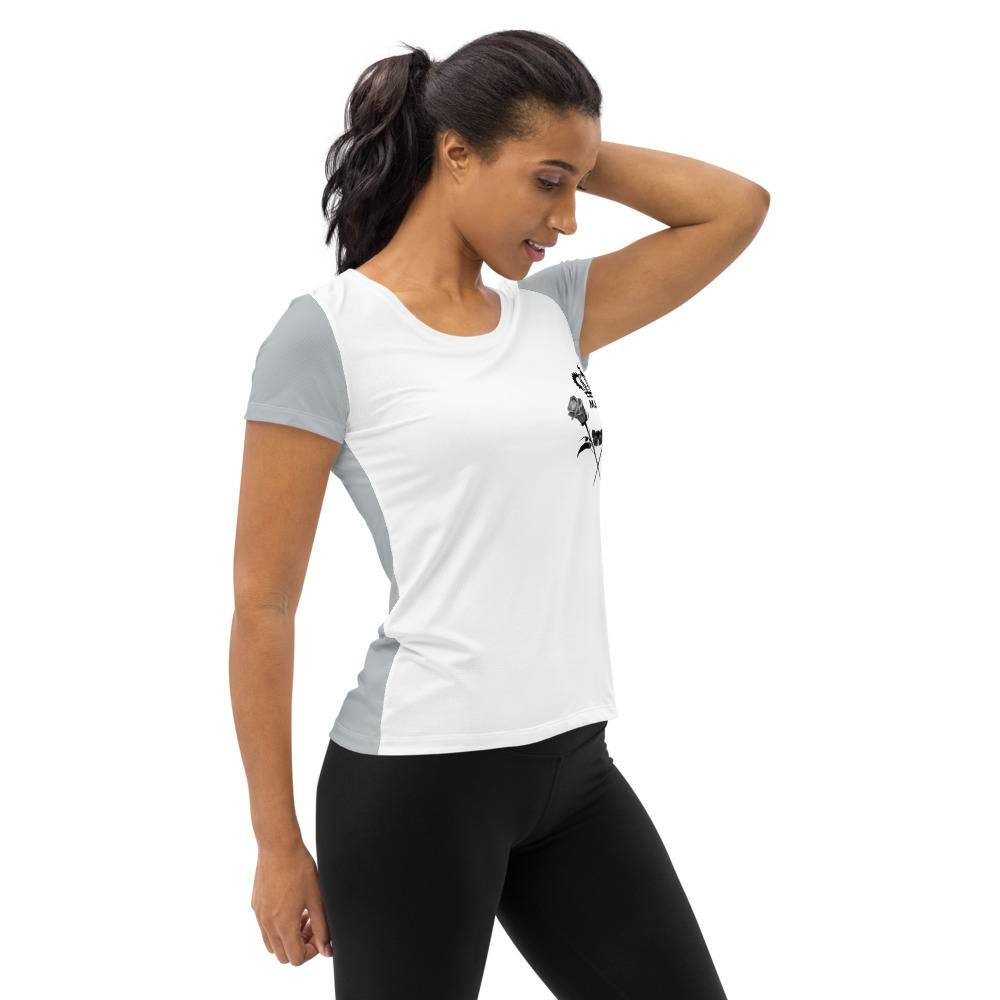 Dark Rose Women’s Athletic T-shirt Women Tees ⭐ Women Fashion size: 2XL|3XL|L|M|S|XL|XS