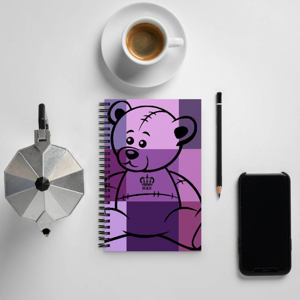 Spiral Bear Notebook Notebooks ⭐ New Arrivals ⭐ Home Products