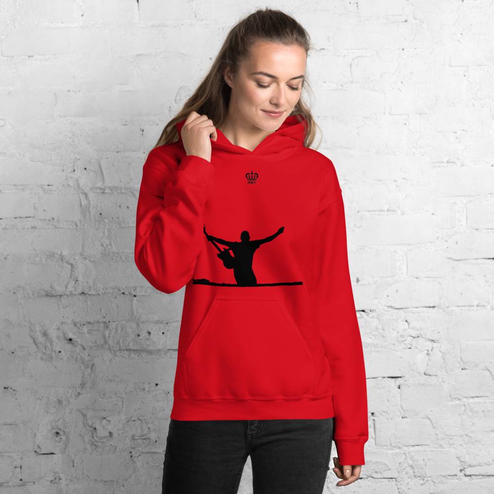 Women Guitar Hoodie Women Hoodies Sweater ⭐ Women Fashion color: Red|White Women Guitar Hoodie Women Hoodies Sweater ⭐ Women Fashion color: Red|White