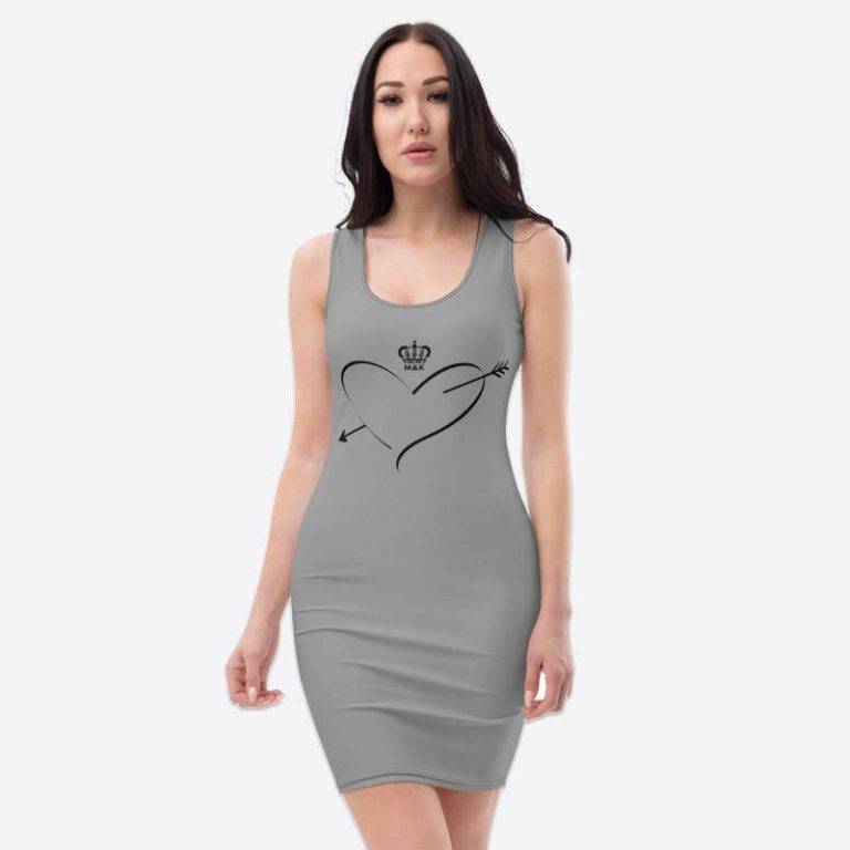 Mkcrown Fashion ? Heart Arrow Cut And Sew Dress ? https://mkcrown.com/%f0%9f%92%96-heart-arrow-cut-and-sew-dress-%f0%9f%92%96/