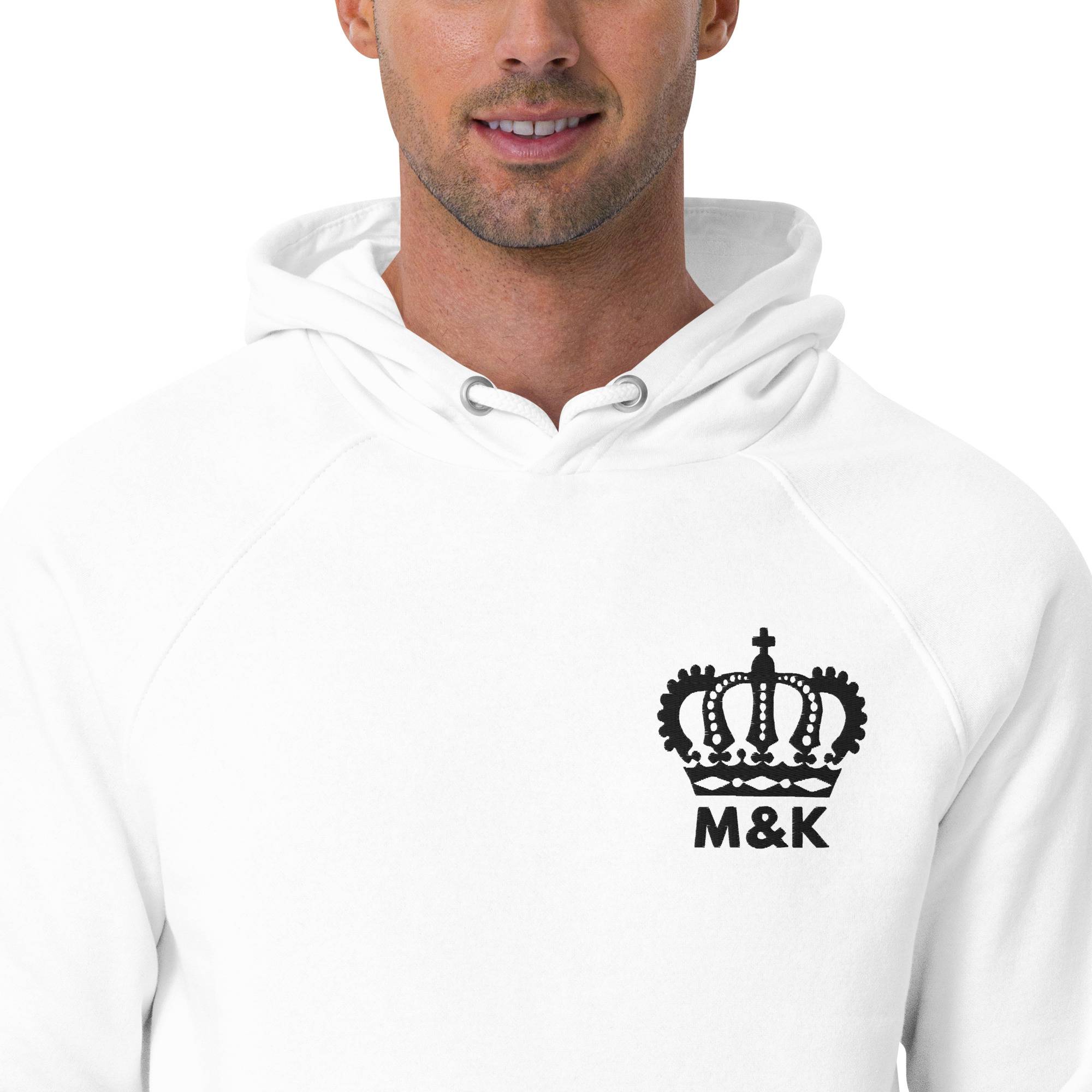 Freedom Crown Men Eco Raglan Hoodie Men Hoodie Sweater color: Bottle green|Burnt Orange|White Freedom Crown Men Eco Raglan Hoodie Men Hoodie Sweater color: Bottle green|Burnt Orange|White