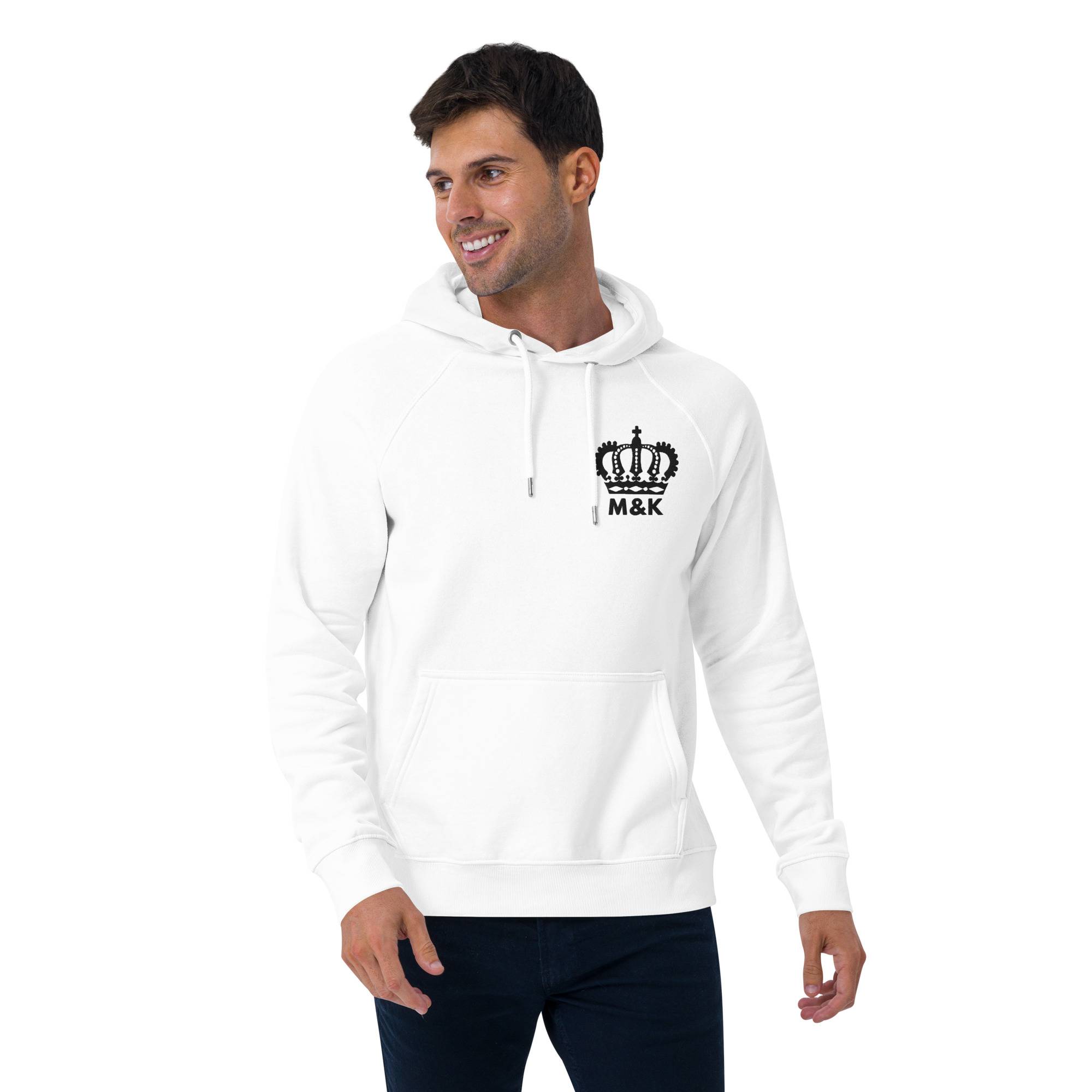 Freedom Crown Men Eco Raglan Hoodie Men Hoodie Sweater color: Bottle green|Burnt Orange|White Freedom Crown Men Eco Raglan Hoodie Men Hoodie Sweater color: Bottle green|Burnt Orange|White