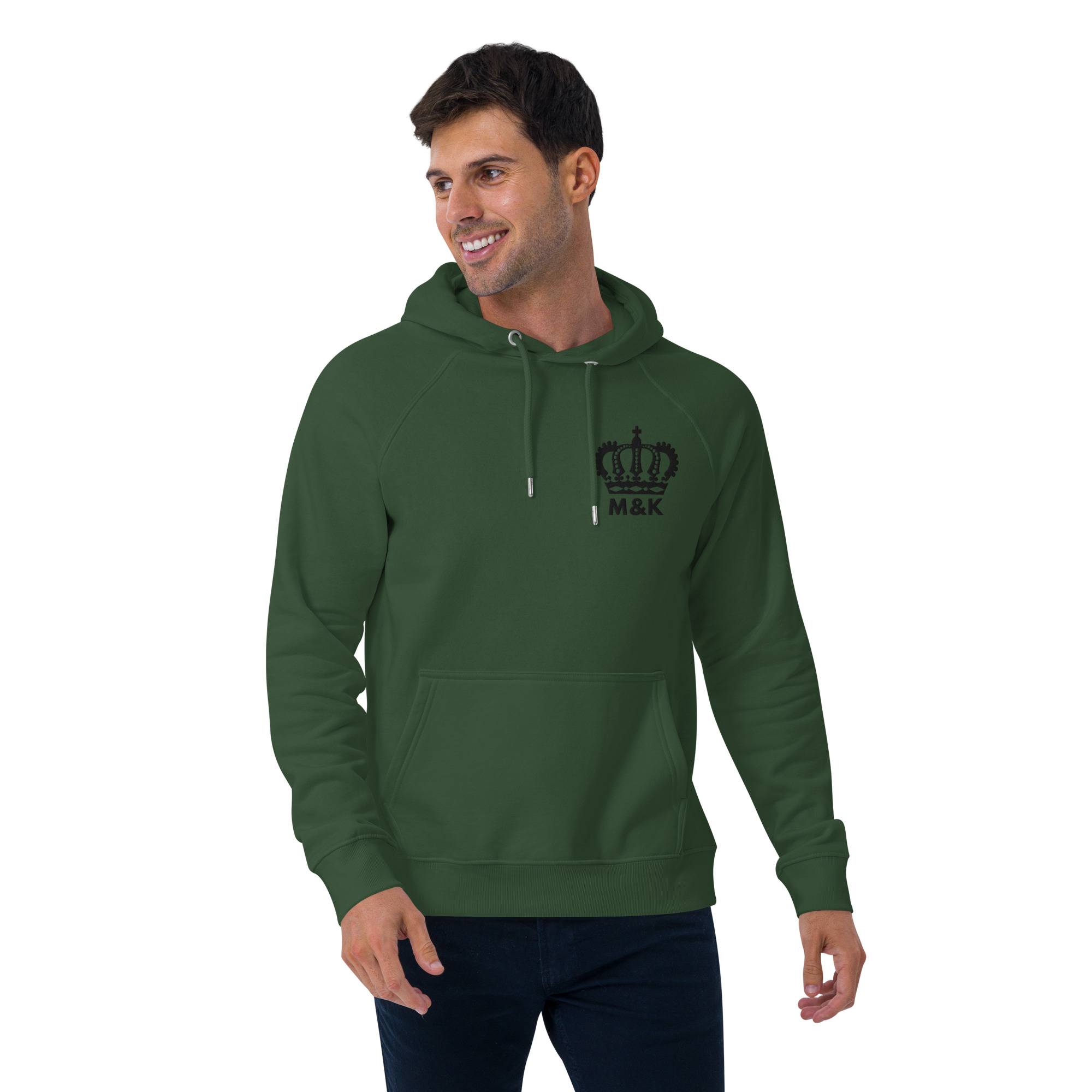 Freedom Crown Men Eco Raglan Hoodie Men Hoodie Sweater color: Bottle green|Burnt Orange|White Freedom Crown Men Eco Raglan Hoodie Men Hoodie Sweater color: Bottle green|Burnt Orange|White