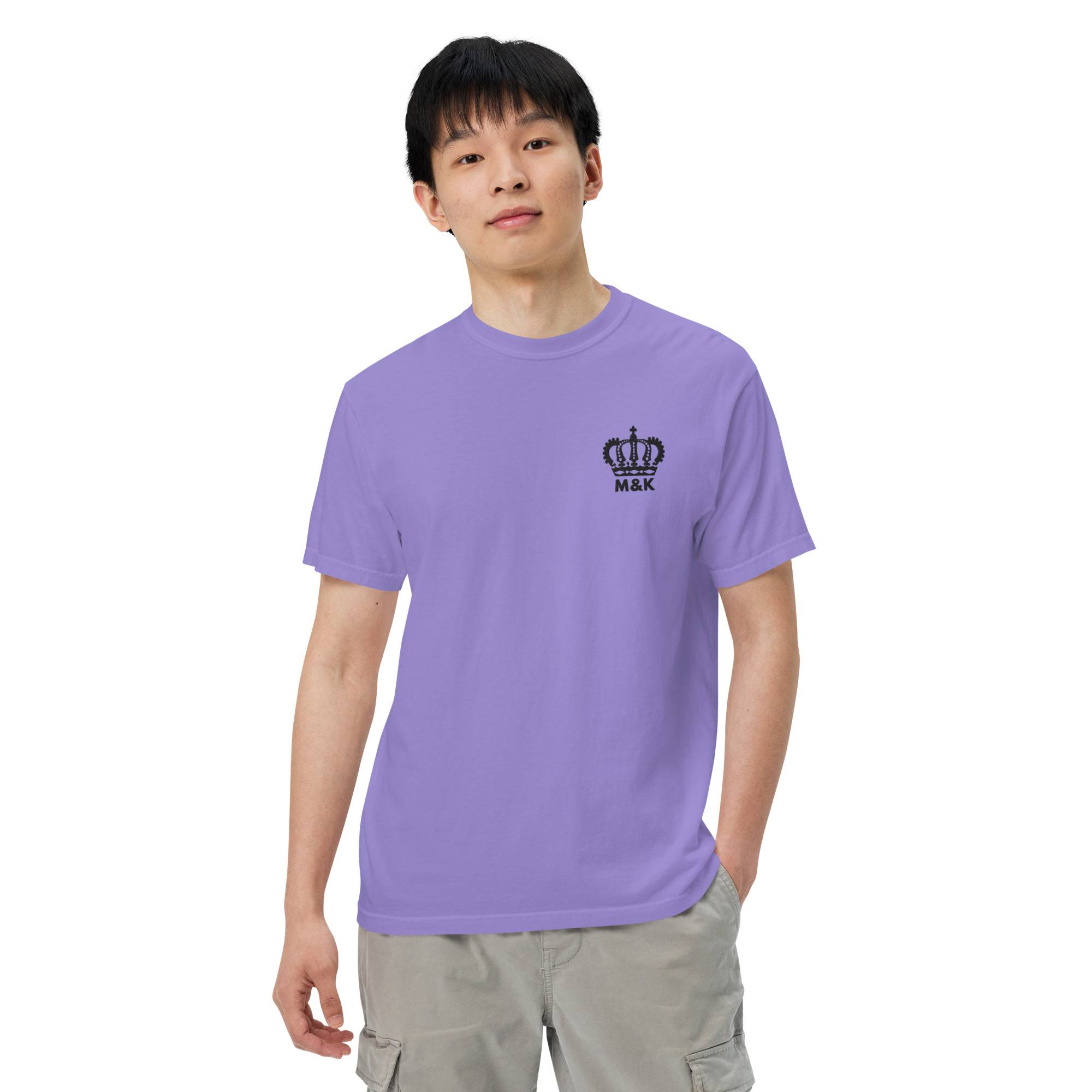 Break Free Men’s Garment-Dyed Heavyweight T-shirt Men Tees ⭐ Accessories color: Butter|Seafoam|Violet|Watermelon|White