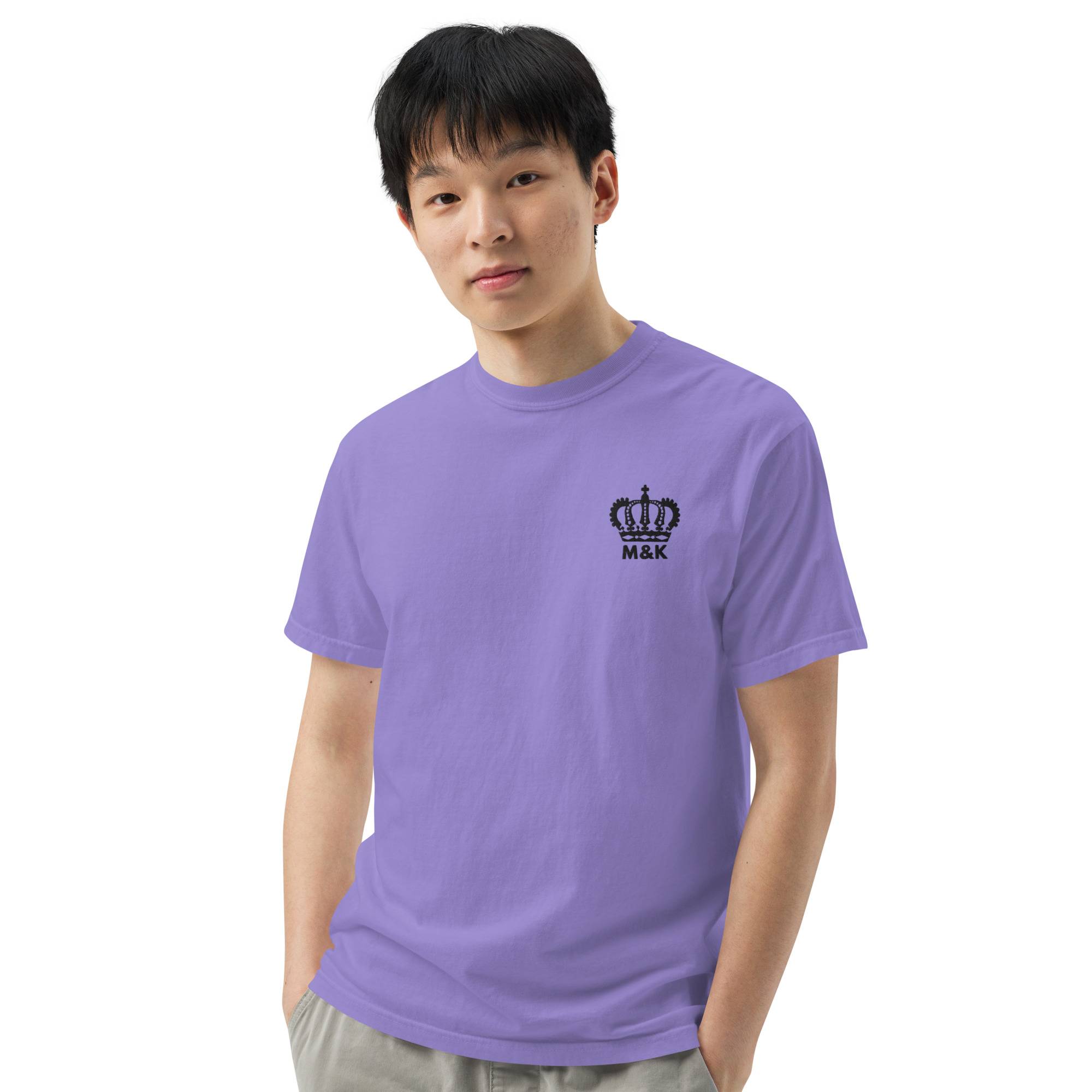 Break Free Men’s Garment-Dyed Heavyweight T-shirt Men Tees ⭐ Accessories color: Butter|Seafoam|Violet|Watermelon|White