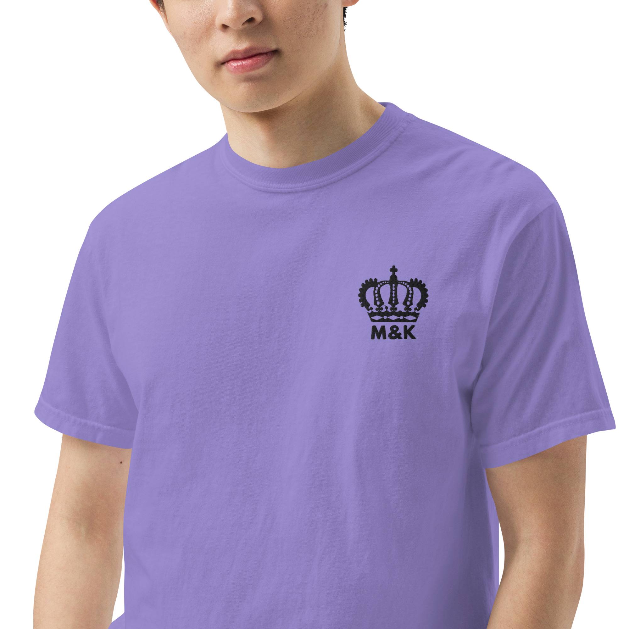 Break Free Men’s Garment-Dyed Heavyweight T-shirt Men Tees ⭐ Accessories color: Butter|Seafoam|Violet|Watermelon|White
