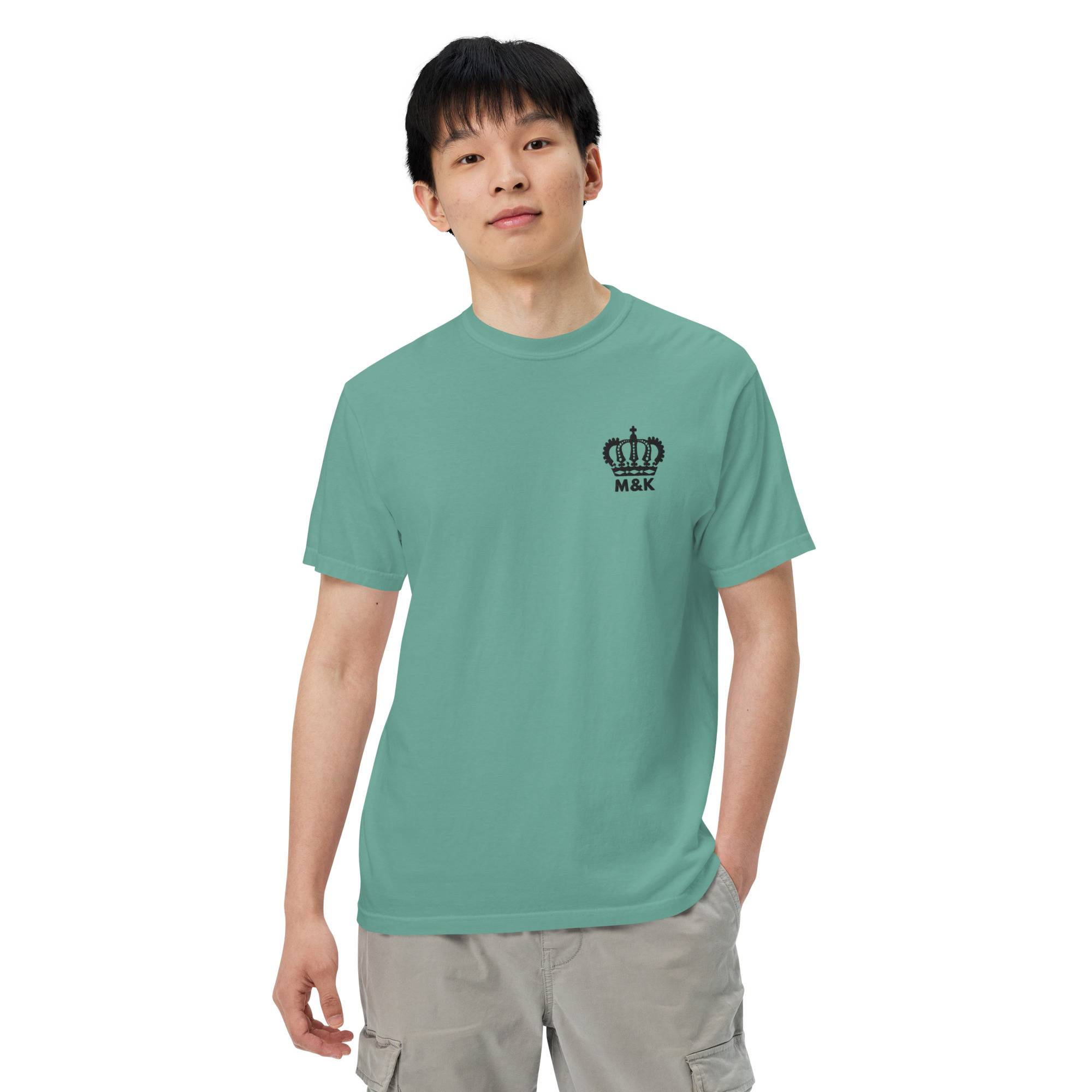 Break Free Men’s Garment-Dyed Heavyweight T-shirt Men Tees ⭐ Accessories color: Butter|Seafoam|Violet|Watermelon|White