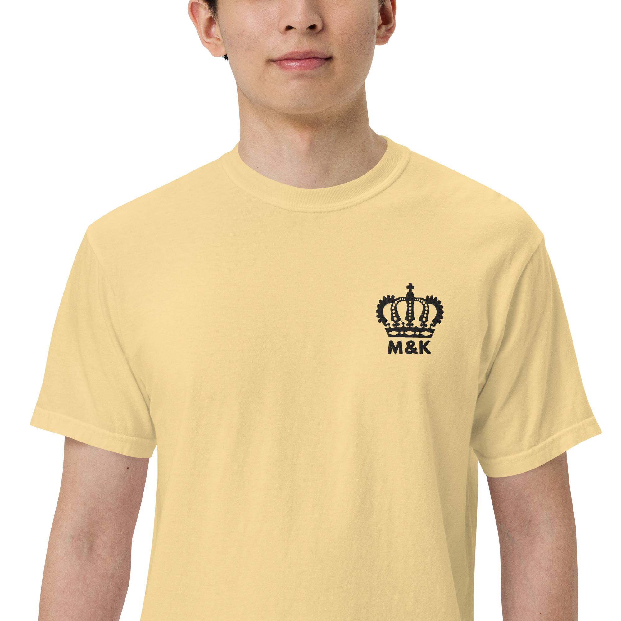 Break Free Men’s Garment-Dyed Heavyweight T-shirt Men Tees ⭐ Accessories color: Butter|Seafoam|Violet|Watermelon|White