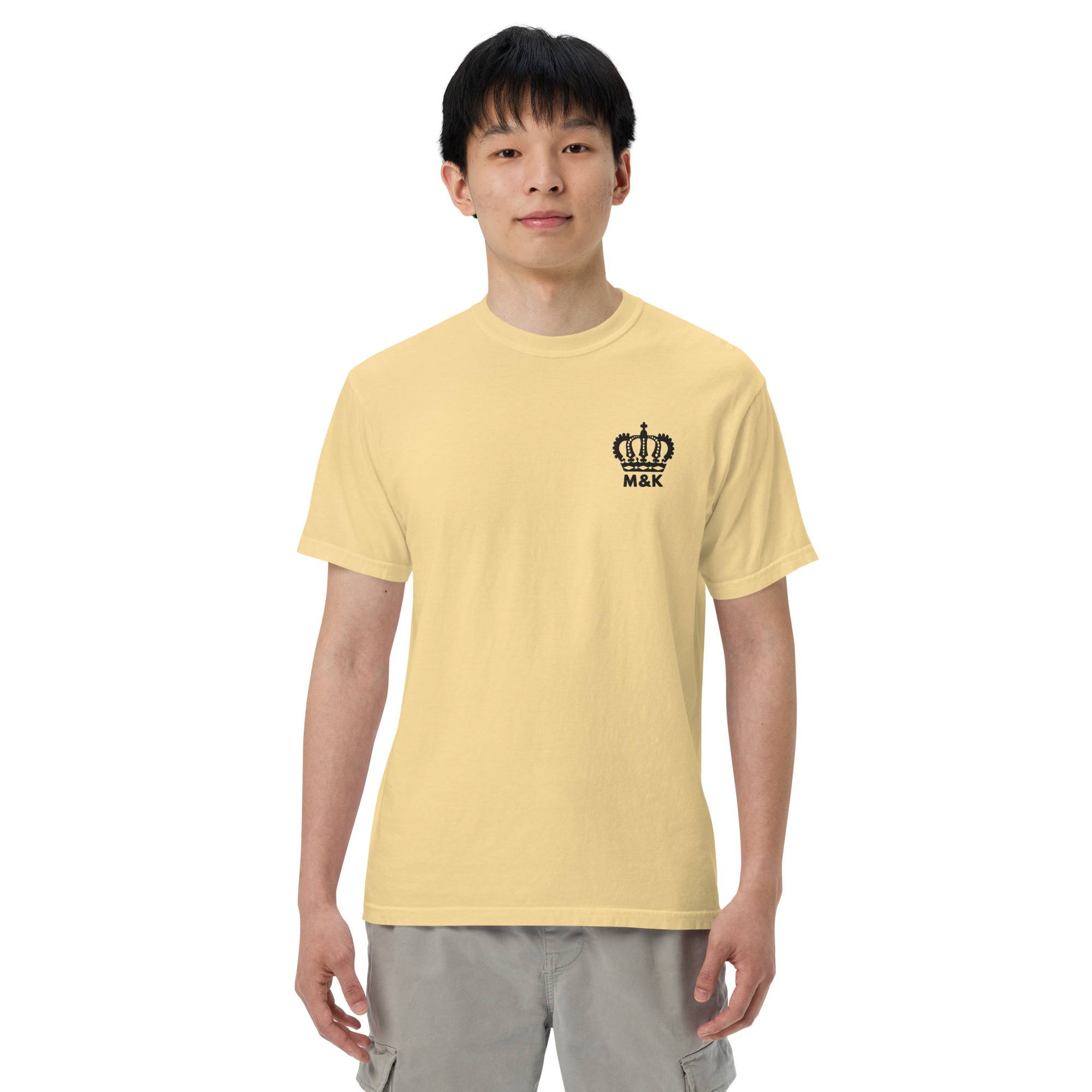 Break Free Men’s Garment-Dyed Heavyweight T-shirt Men Tees ⭐ Accessories color: Butter|Seafoam|Violet|Watermelon|White