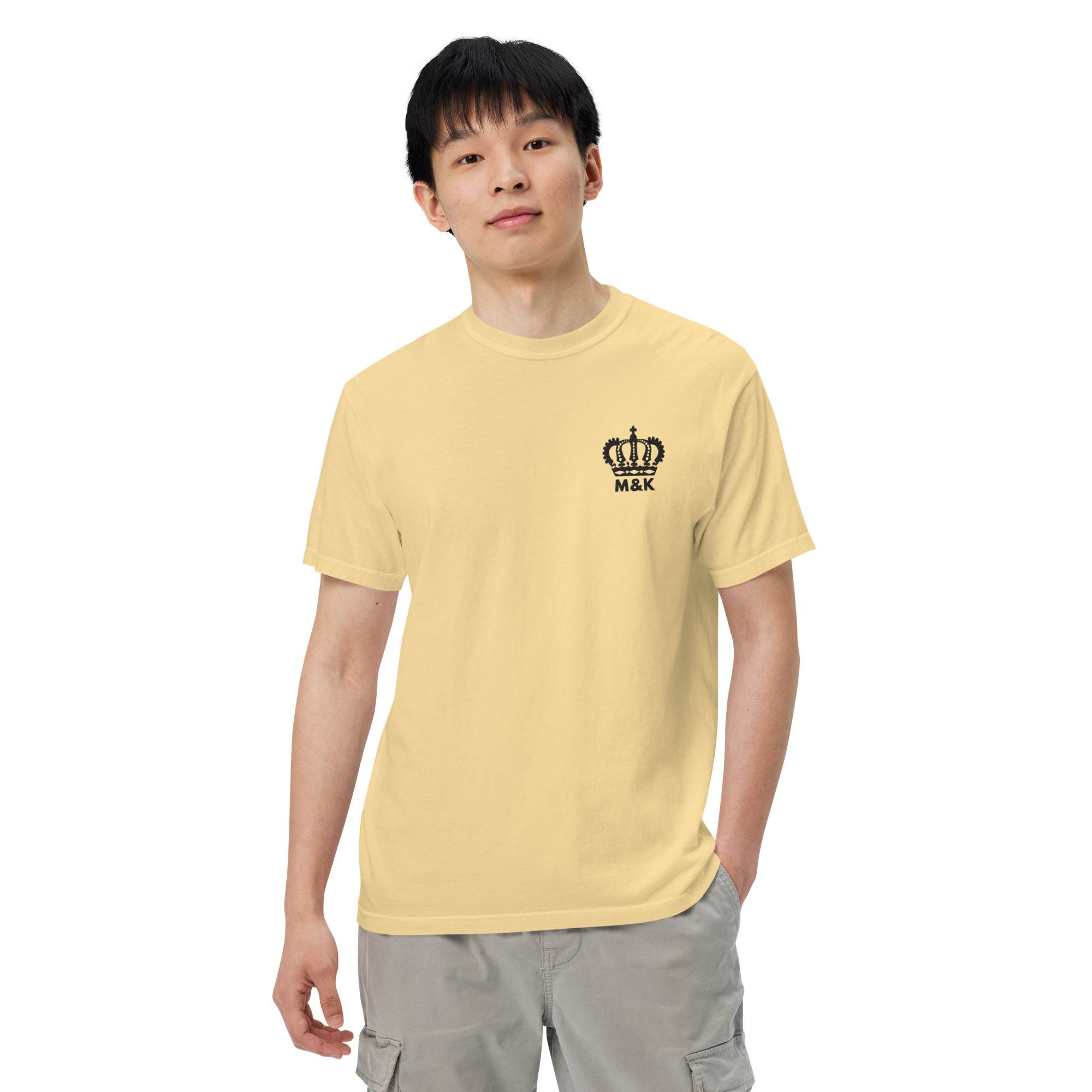 Break Free Men’s Garment-Dyed Heavyweight T-shirt Men Tees ⭐ Accessories color: Butter|Seafoam|Violet|Watermelon|White