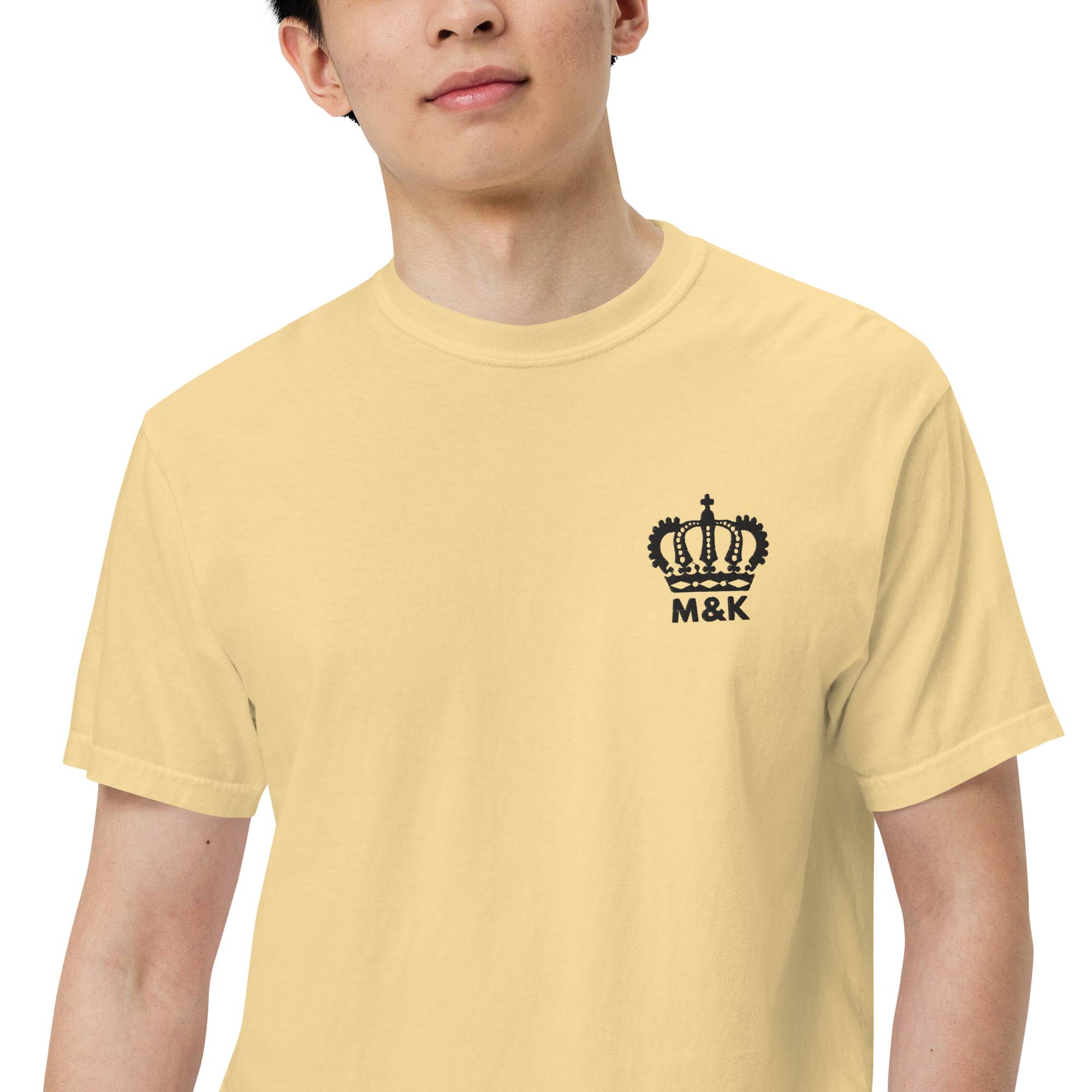 Break Free Men’s Garment-Dyed Heavyweight T-shirt Men Tees ⭐ Accessories color: Butter|Seafoam|Violet|Watermelon|White