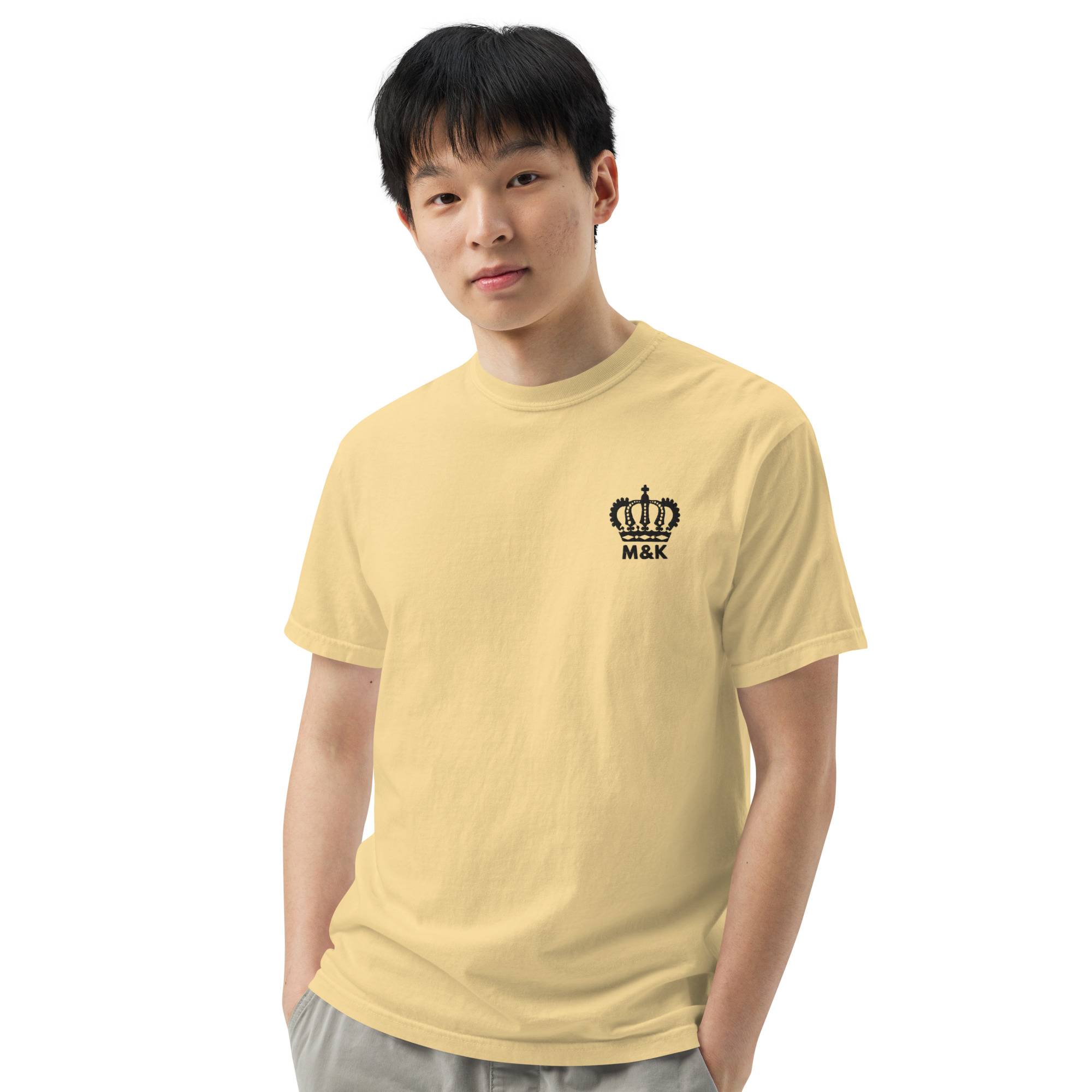 Break Free Men’s Garment-Dyed Heavyweight T-shirt Men Tees ⭐ Accessories color: Butter|Seafoam|Violet|Watermelon|White