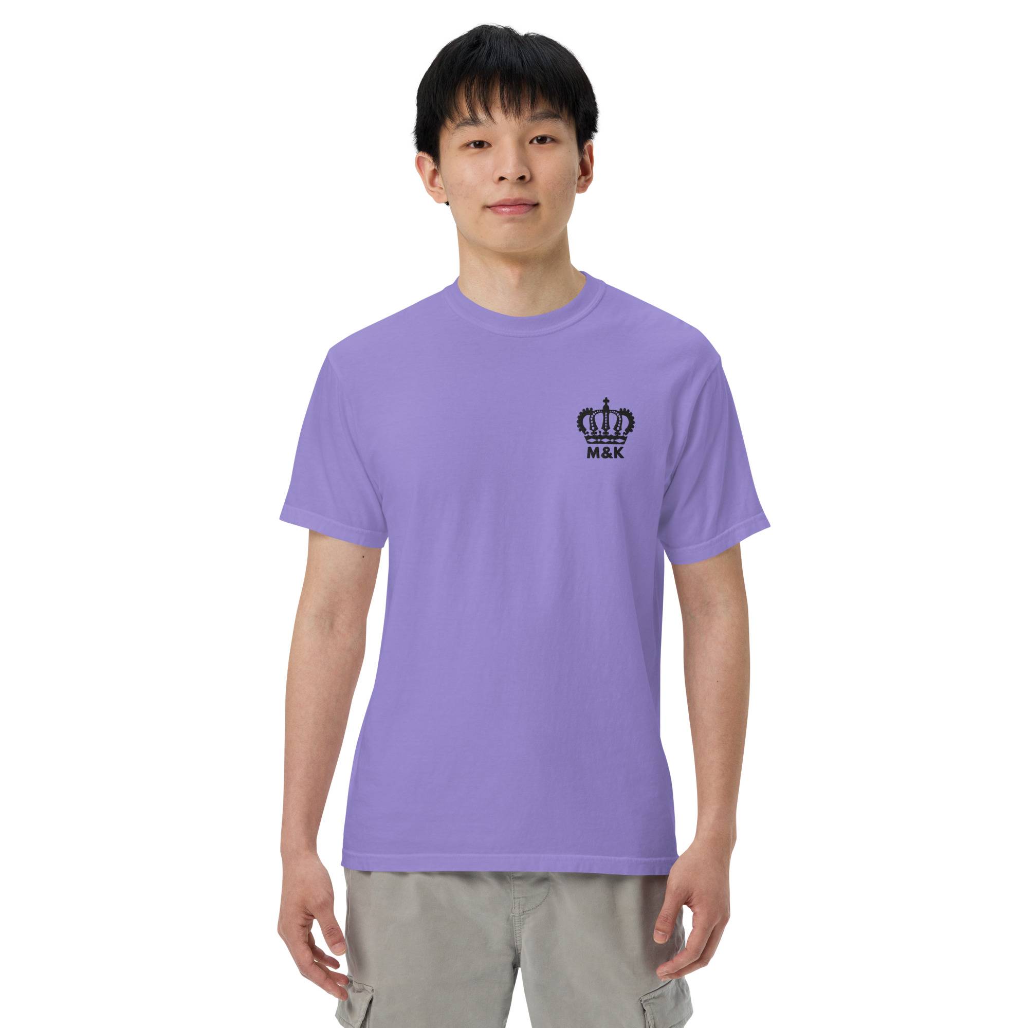 Break Free Men’s Garment-Dyed Heavyweight T-shirt Men Tees ⭐ Accessories color: Butter|Seafoam|Violet|Watermelon|White
