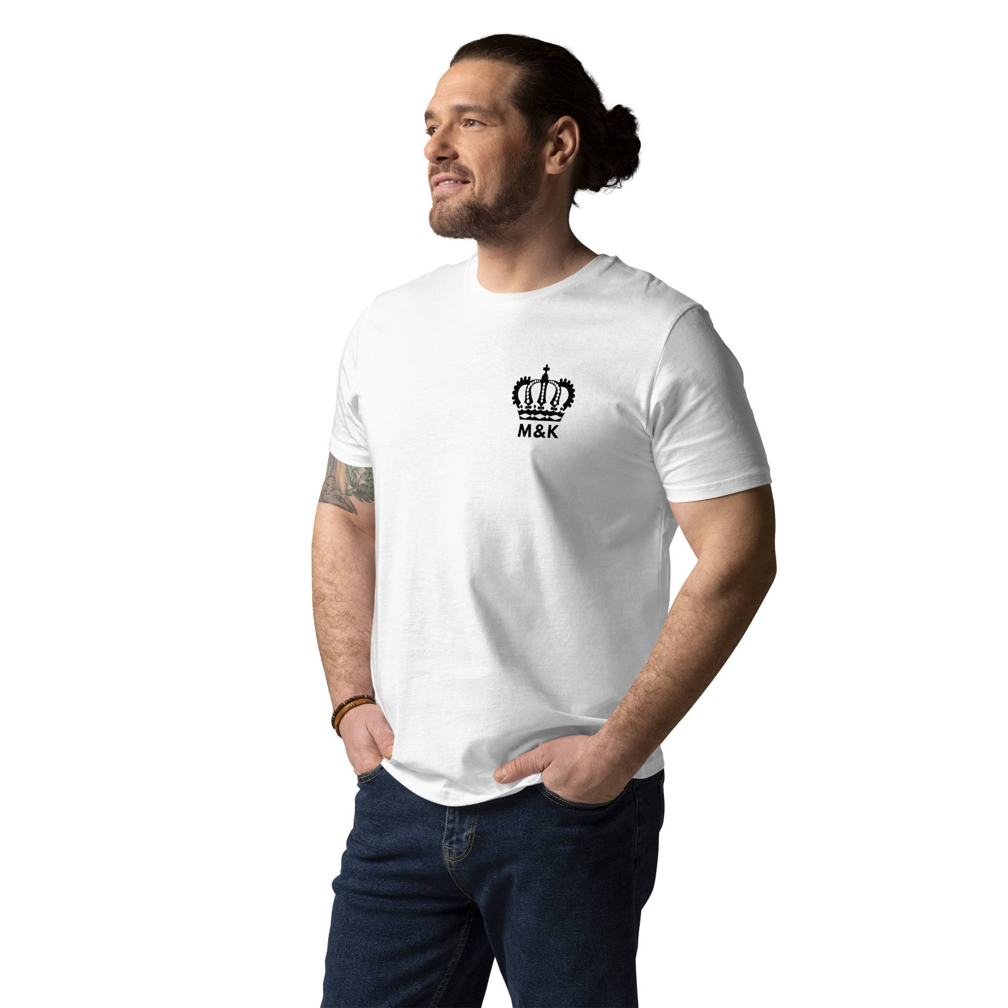 Break Free Organic Cotton T-shirt Men Tees color: Heather Grey|Serene Blue|White