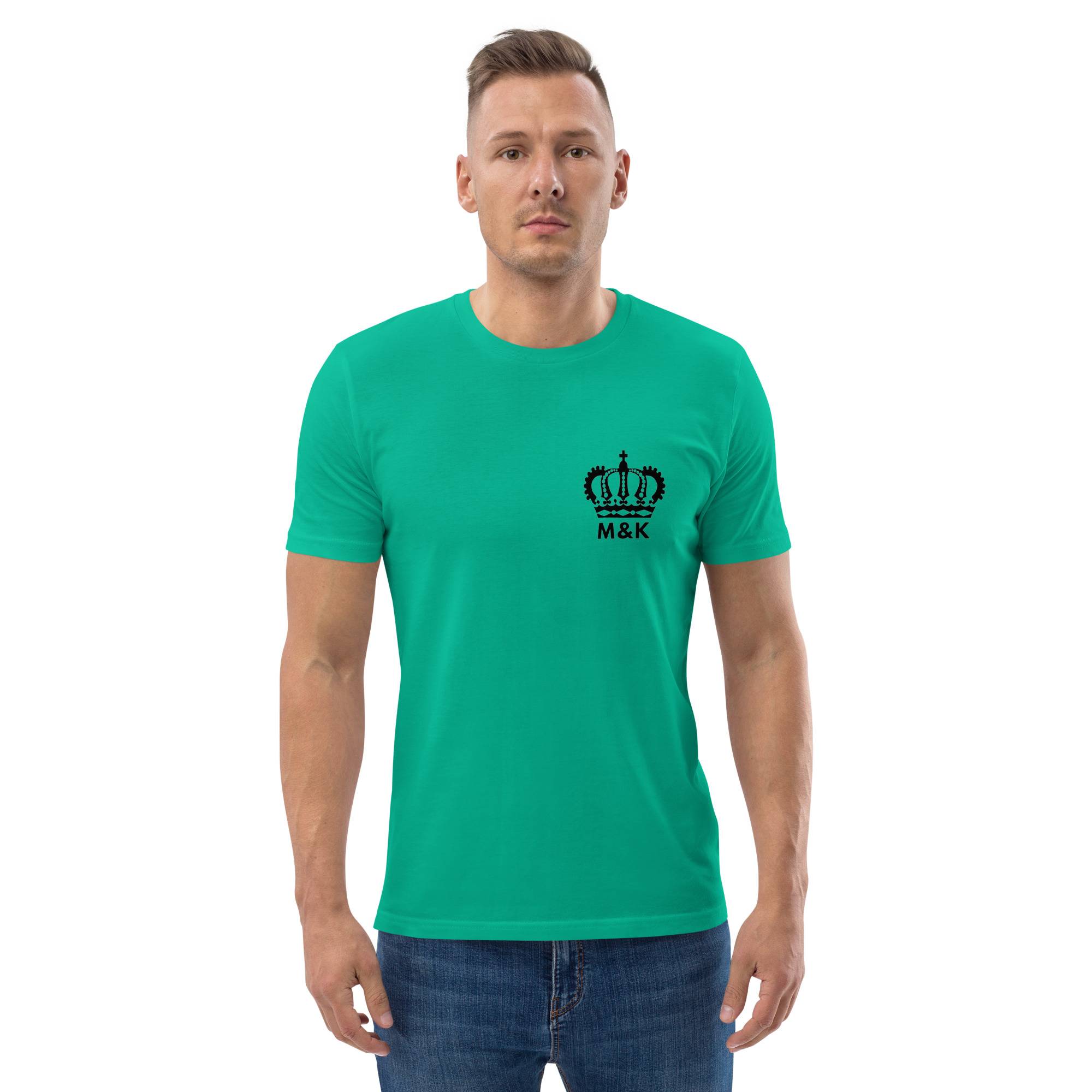 Rise Above Organic Cotton T-shirt Men’s Men Tees ⭐ Best Sellers color: Dark Heather Blue|Desert Dust|Go Green|Serene Blue|White