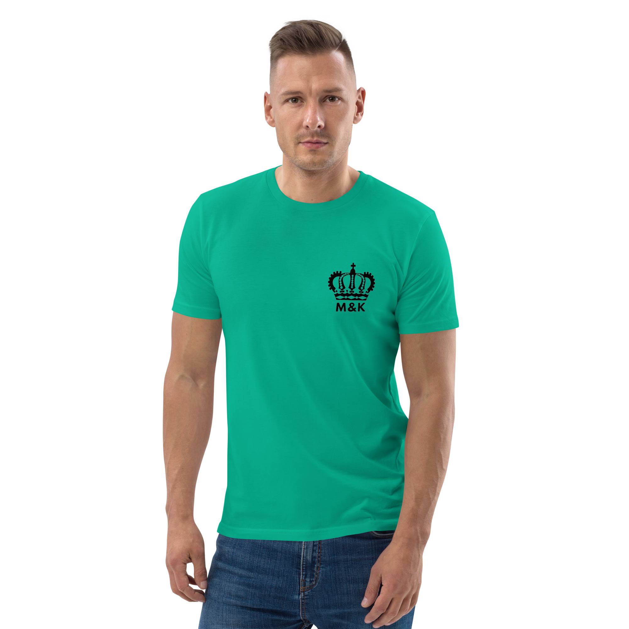 Rise Above Organic Cotton T-shirt Men’s Men Tees ⭐ Best Sellers color: Dark Heather Blue|Desert Dust|Go Green|Serene Blue|White