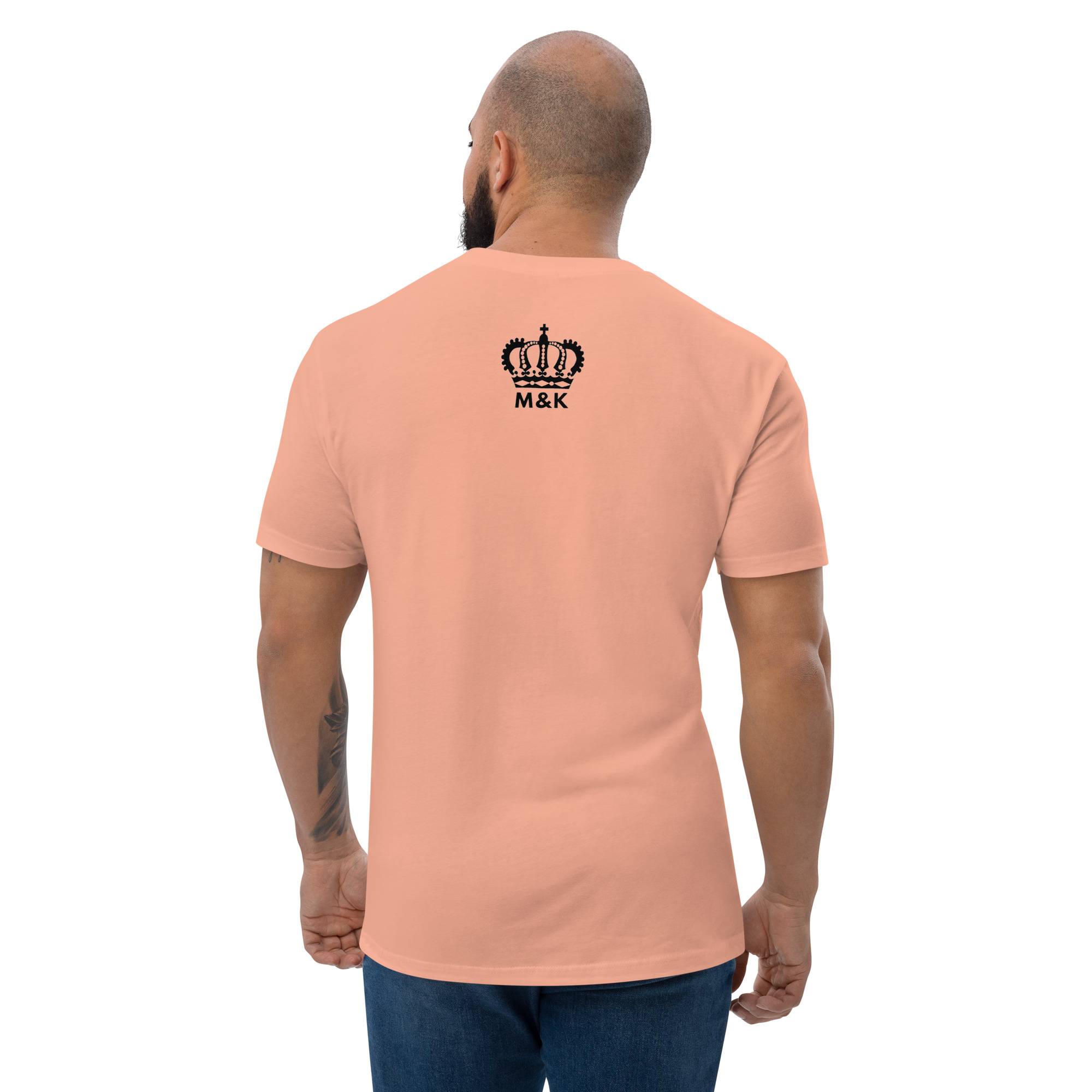 Real Ultimate Power Men’s Short Sleeve T-shirt Men Tees color: Desert Pink|Heather Grey|Light Blue|Red|White