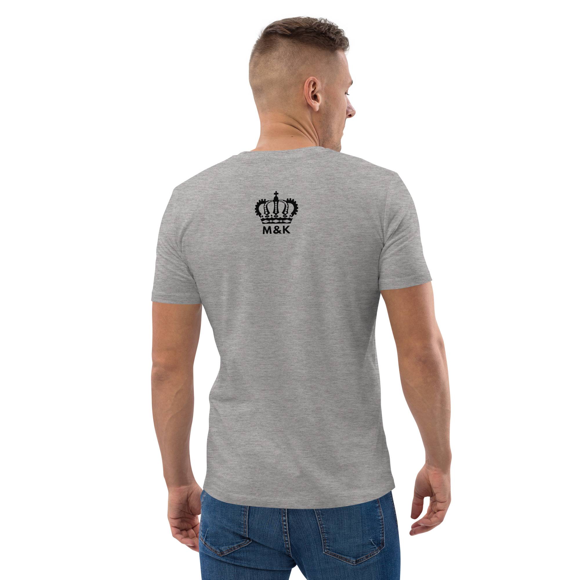 Real Ultimate Power Organic Cotton Men’s T-shirt Men Tees color: Go Green|Heather Grey|Red|Serene Blue